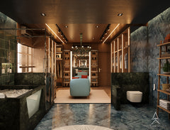 Luxury Spa Bathroom Design | Wellness Interiors by HAUS Living