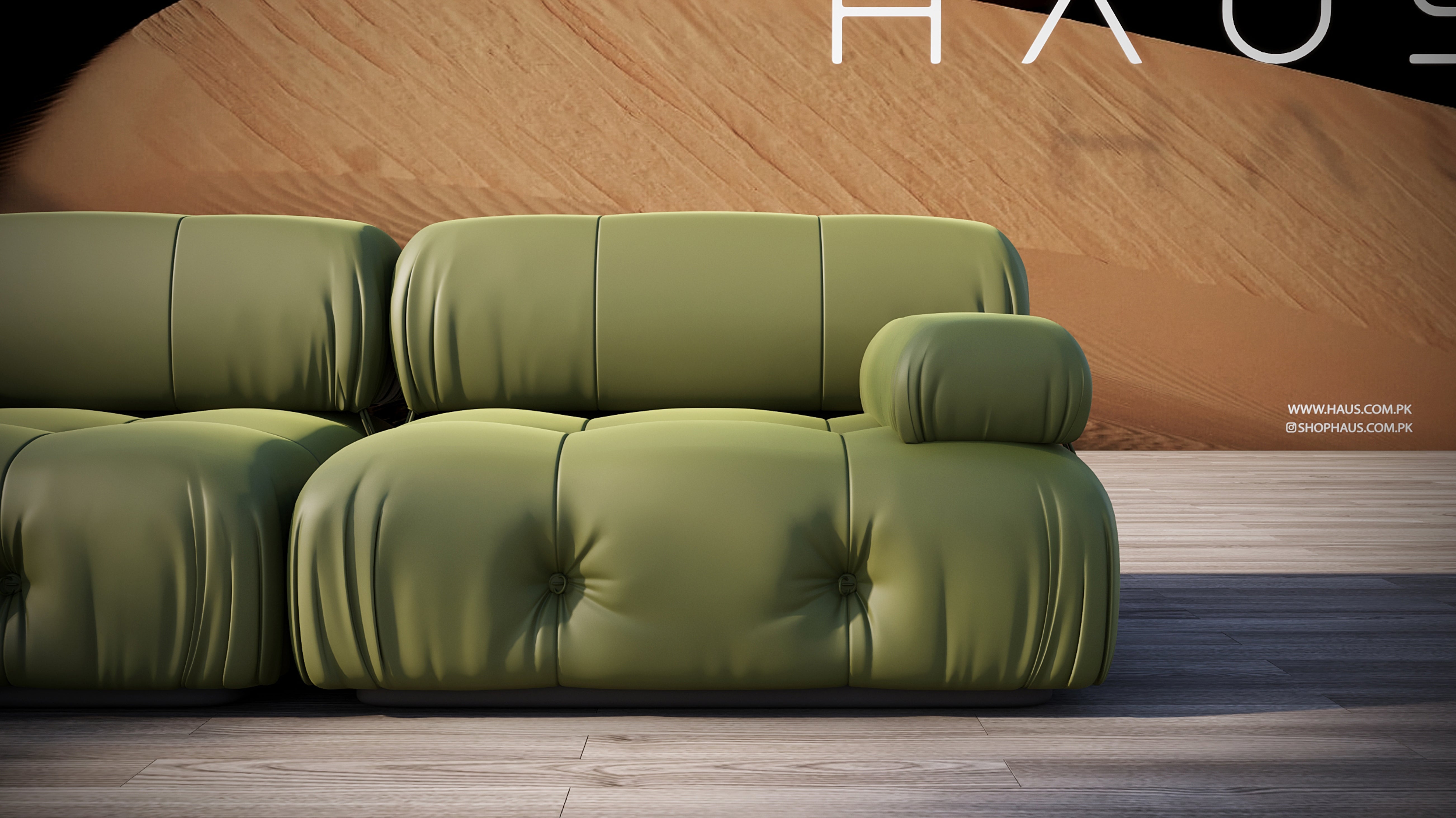 Roma 60 – Italian-Inspired Modern Sofa in Pakistan