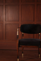 Palm Dining Chair - Organic Curved Backrest Seating by Ali Khan Studio Karachi